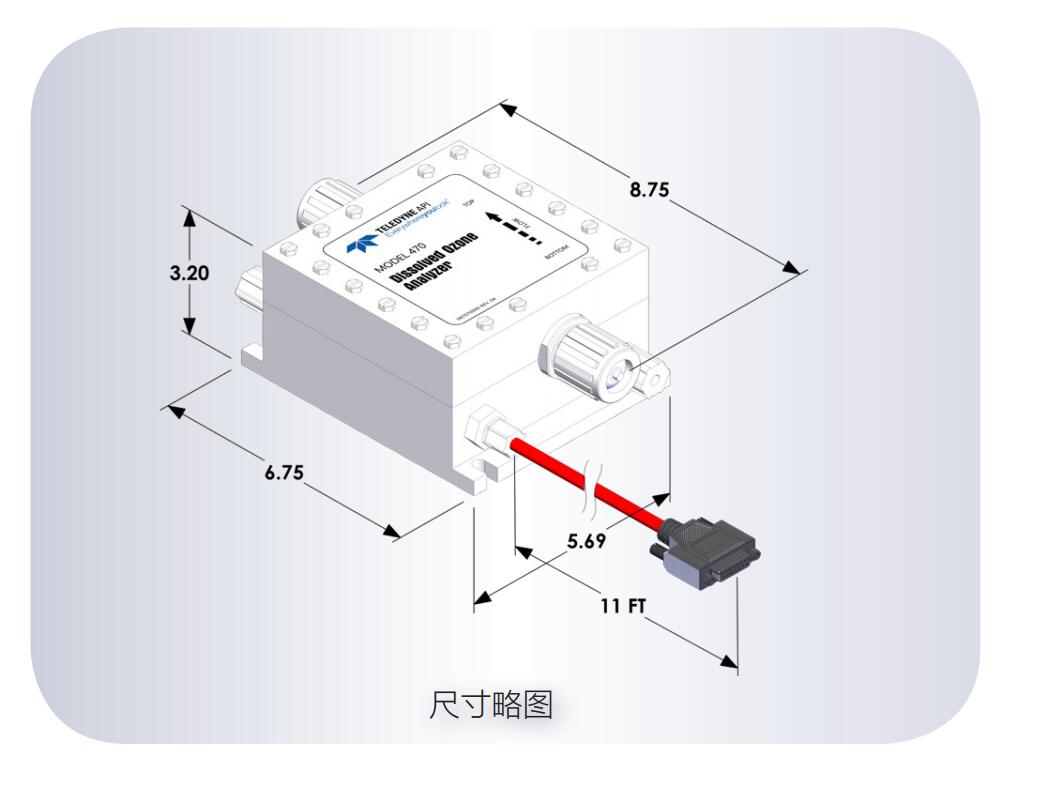  Teledyne API  470溶解臭氧分析儀（0-150mg/L）