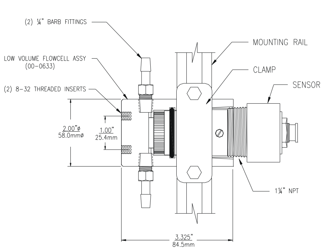 ATI Q46H/64臭氧檢測儀低流量流通池安裝注意事項